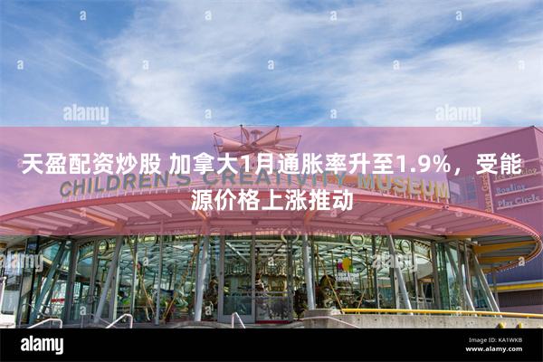 天盈配资炒股 加拿大1月通胀率升至1.9%，受能源价格上涨推动