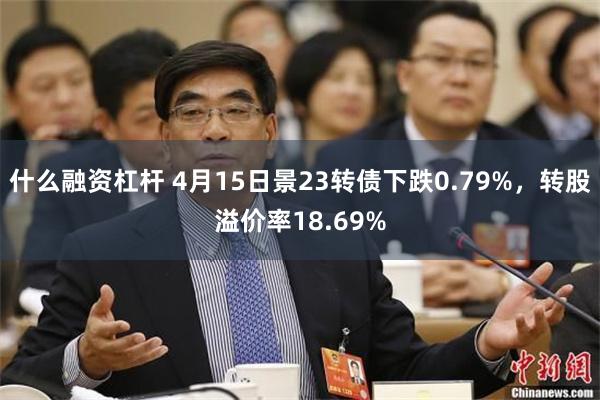 什么融资杠杆 4月15日景23转债下跌0.79%，转股溢价率18.69%