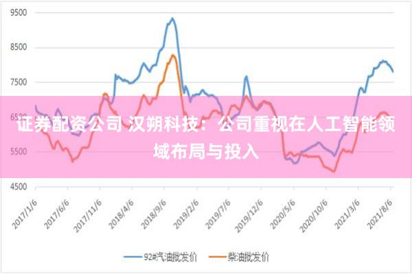 证券配资公司 汉朔科技：公司重视在人工智能领域布局与投入