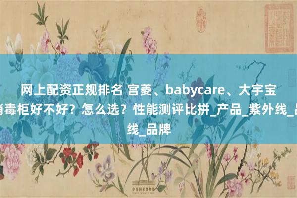 网上配资正规排名 宫菱、babycare、大宇宝宝消毒柜好不好？怎么选？性能测评比拼_产品_紫外线_品牌